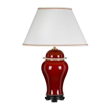 Lámpara de mesa oxblood ii