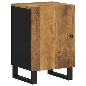 Mueble De Baño | Armario De Baño Madera Maciza De Mango 38x33x58 Cm