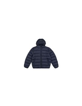 Chaqueta Champion Hooded Jacket Hombre Azul