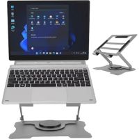 base ergonomica regulable mozos n4-sv para portatil hasta 17