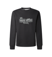 pepe jeans para hombre pm5800066 sudadera gus negro m casual algodon