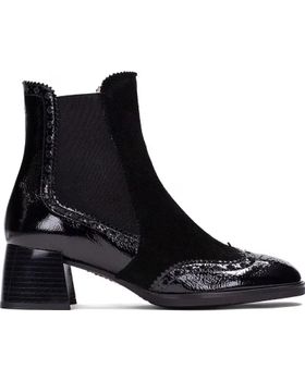 de HISPANITAS BOTIN TACON BLOQUE CIERRE ELASTICO C002 BLACK