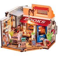 libreria maqueta casa miniatura