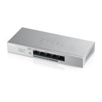Zyxel GS1200-5HP v2 Gestionado Gigabit Ethernet (10/100/1000) EnergÃa sobre Ethernet (PoE) Gris