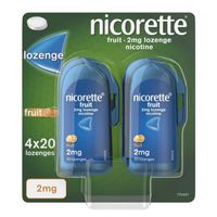 nicorette fruit lozenges 2mg