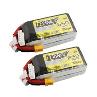 bateria lipo tattu r-line 4s 148v 650mah 95c 4s1p con enchufe xt30 para drone de carreras geprc tern lr40 fpv