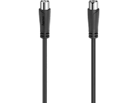 cable de antena - hama 205053 coaxial 90 db 3 m negro
