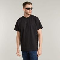 g-star raw tops y camisetas d25677-c336 center chest-6484 dk black para hombre