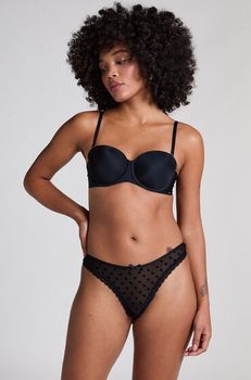 Hunkemöller Tanga Phoebe Negro