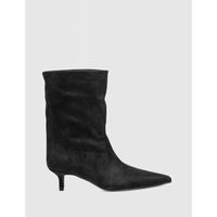 obvio botines botin ximena negro para mujer