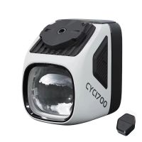 cyclami 1700lm faro delantero colgante de bicicleta con control remoto inalambrico impermeable carga tipo c luz delanter