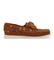 sebago para mujer 77131jw mocasines de piel portland artisan ox marron 37 plano cordones casual