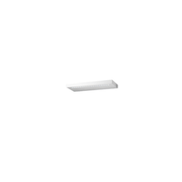 aplique led bed de aluminio 22w 385 cm blanco perenz