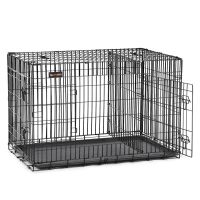 feandrea jaula para perros con 2 puertas 925 x 575 x 64 cm107 x 70 x 775 cm122 x 745 x 805 cm negro