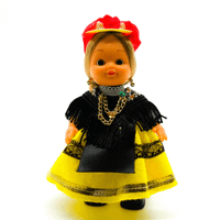 muneca regional abulense folk artesania original coleccion 15 cmvestido tipico avila fabricada en espana