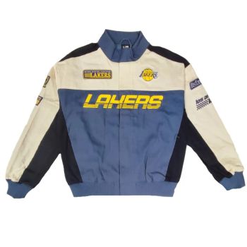 Chaqueta LA Lakers NBA Motorsport Jacket New Era Azul