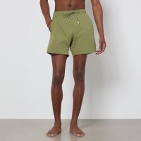 boss swimwear iconic stretch-shell swimming trunks - l
