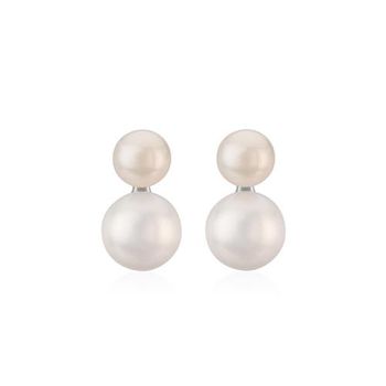 Pendientes de plata 925 para mujer con perlas de agua dulce