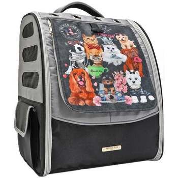 Nicole Lee Bolso MOCHILA GRIS TRANSPORTADORA PARA MASCOTAS para mujer