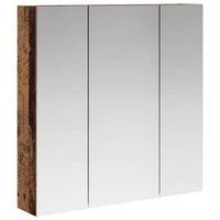 armario con espejo de bano  mueble de bano madera vieja 70 x 145 x 70 cm