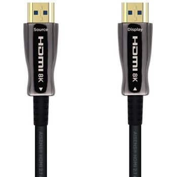 Aisens A153-0515 Cable HDMI 2.1 8K Macho/Macho 10m Negro