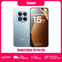 xiaomi redmi note 15 pro 5g 8gb 256gb 12gb 512gb pantalla amoled de 683 y 15k mtk dimensity 7400-ultra camara de 200mp bateria de 6580mah