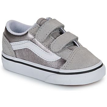 Vans Zapatillas Old Skool V METALLIC SILVER para niña