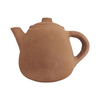 Tetera de terracota artesanal