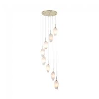 lampara de techo rocky 8 luces