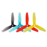 2 pares  6 pares gemfan 5155-3 5155 helice de pc de 3 hojas de 51 pulgadas agujero de 5 mm para f9a-a soccer rc fpv dr