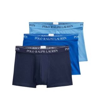 Polo Ralph Lauren para hombre. 714835885009 Set 3 bóxers de algodón elástico azul (M), Homewear, Marino