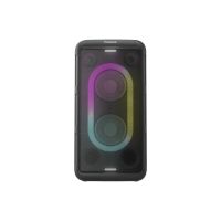 altavoces panasonic torre estereo 150w bluetooth 50 con led multicolor