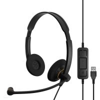 epos impact sc 60 auriculares usb con microfono negros