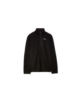 Sudadera Patagonia Better Sweater 1/4 Zip Hombre Negro