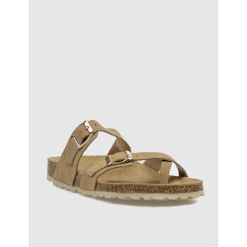Kamome Sandalias BIO DALMA TAUPE para mujer
