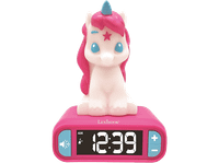 despertador - lexibook unicornio pantalla lcd retroiluminada 6 tonos rosa