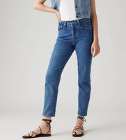 levis para mujer 36200-0225 jeans 501 azul marino 3028 casual algodon denim elastano sostenible