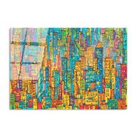 pintura vidrio templado uv-210 multicolor 70x100 cm