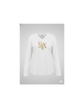 Camiseta Luxury Mujer Blanco