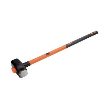 24Hrs Martillo Maza Cuadrada Mango Fibra de Vidrio 3kg 170135 HR - Alta Resistencia