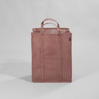 cesto para ropa plegable de terciopelo rosa