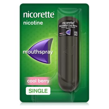 Nicorette Quickmist 1mg Mouthspray Cool Berry