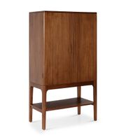 aparador de madera marron alt160  cm