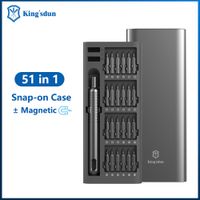 juego de destornilladores kit de herramientas manuales portatiles brocas pequenas magneticas inalambricas 51 en 1 para repar