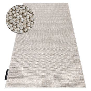 Alfombra Casablanca Loop Beige, Lazo, Suave 100x150 Cm