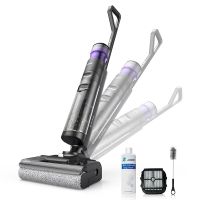 jonr ed12 pro max aspirador seco y humedo inalambrico 180 reclinable trapeadora inteligente 17000pa autolimpieza 70c secado 65c anti-enredo suelo duro madera azulejo pelo mascota tanque 800ml 40min