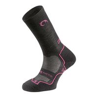 lurbel calcetines de excursionismo termicos fanlo w ahorra 30 - l 4042 gris marengo fucsia