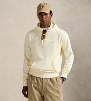 polo ralph lauren para hombre 710916690003 sudadera de rizo con capucha beige l casual algodon