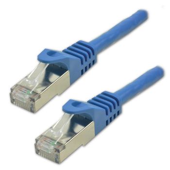 Cable de red MCL Cat7 S/FTP 5 m azul RJ-45 a RJ-45