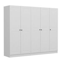 armario kale-4773 blanco 225x210x52 cm